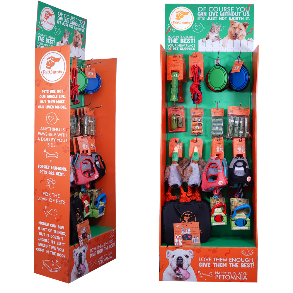 Pet Omnia Dogs Display Set - (65.0" x 21.0" x 10.0')