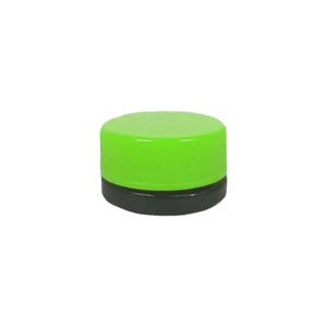 Unbranded Container & Jars Black Glass Jar- Child Proof- Meduium 1.75"
