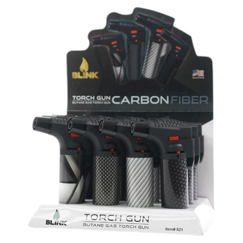 BLINK Ligthers MED TORCH - CARBON FIBER THEME (0617)