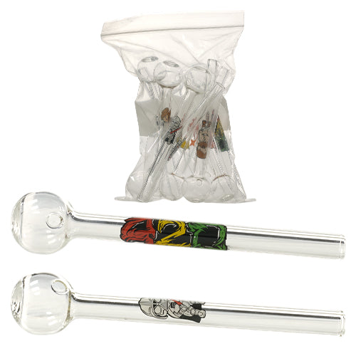 Unbranded Oil Burners O.B. - Long Thick Sticker 5.0"