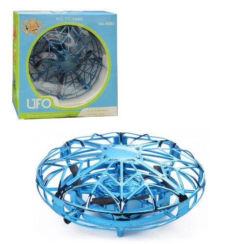 Unbranded Misc UFO Flying Ball Toys LED Drone Smart Quadcopter Induction Fly