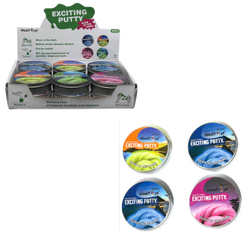 Unbranded Misc Exciting Putty Glow In The Dark