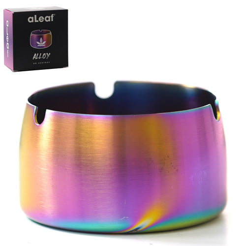 aLeaf Ashtray aLeaf Metal Ashtray Gold 3.0"
