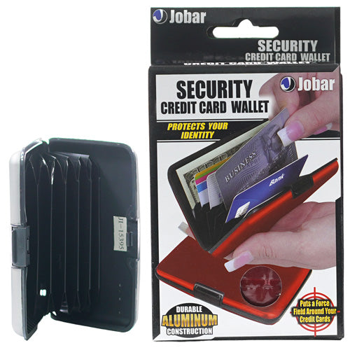Stash Secret Stash Containers RFID Wallet Credit Cards Red