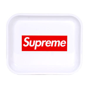 MOB RYO Accessories MOB Metal Rolling Tray Large 10.0" x 13.0" 13.0" White Supreme
