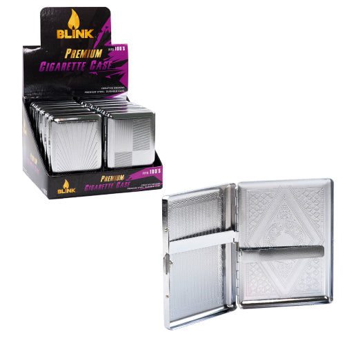 Blink Misc Metal Cig Case 100 Size Purple