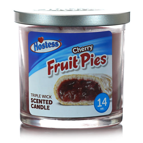 Triple Wick Candles Scented Candle 14 Oz (396g) Jar Hostess Cherry Fruit Pies