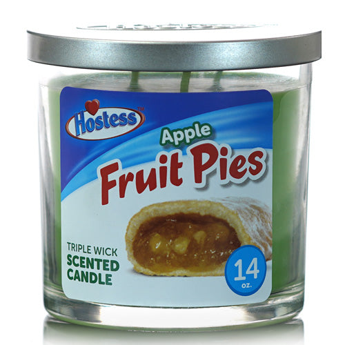 Triple Wick Candles Scented Candle 14 Oz (396g) Jar Hostess Apple Fruit Pies