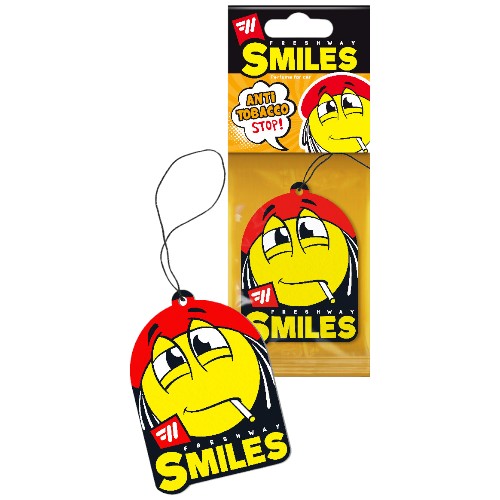 Freshway Air Freshener Smiles Dry Air Freshener Anti tobacco