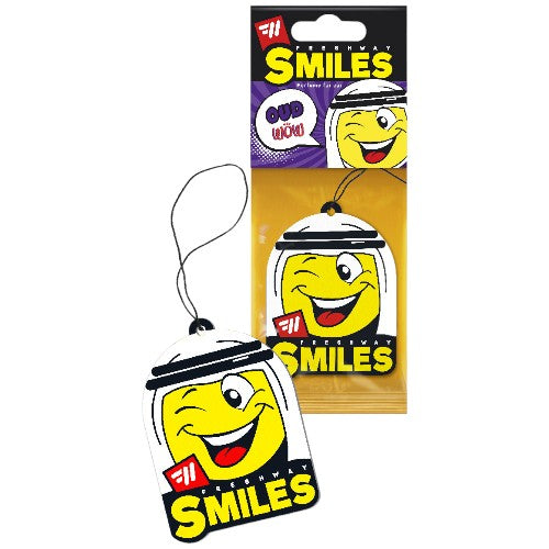 Freshway Air Freshener Smiles Dry Air Freshener Oud