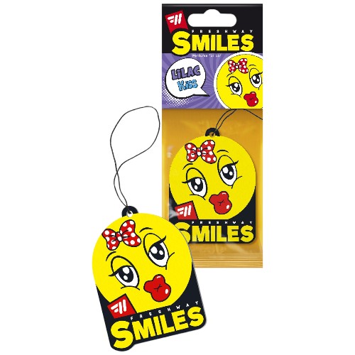 Freshway Air Freshener Smiles Dry Air Freshener Lilac