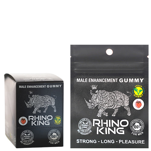 Rhino Sexual Enhancement Rhino King Gummy Enhancement Black