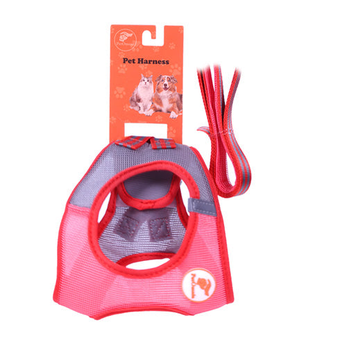PetOmnia Dogs Pet Harness Size: S Red