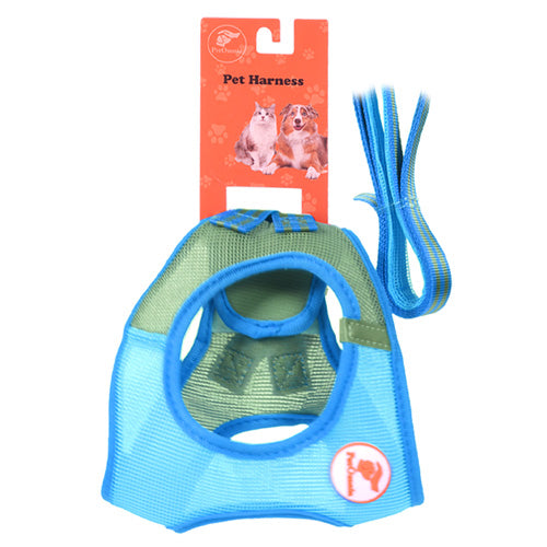 PetOmnia Dogs Pet Harness Size: M Blue