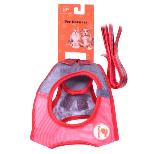 PetOmnia Dogs Pet Harness Size: M Red