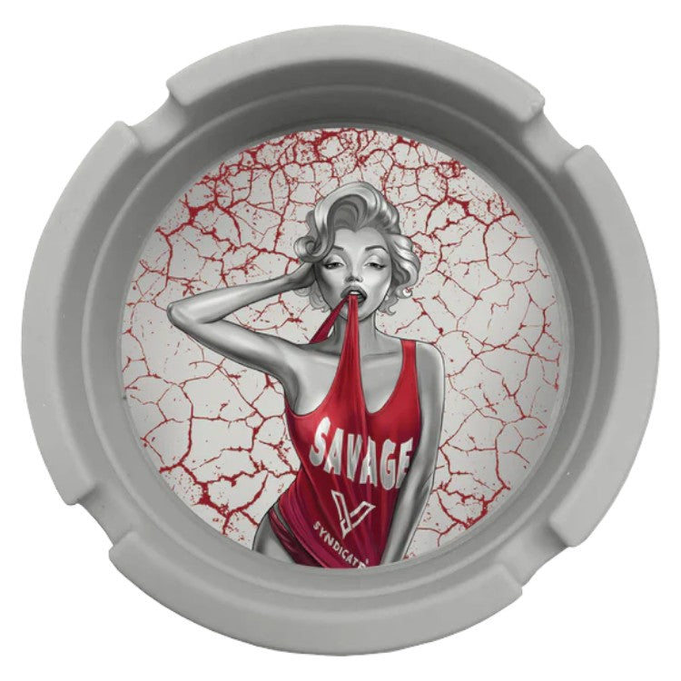 V Syndicate Ashtray Silicone Ashtray 3.0" Dank Diva