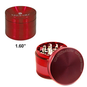 Chromium Crusher Grinders CC-4 parts Grinder 1.6" Red