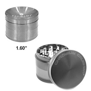 Chromium Crusher Grinders CC-4 parts Grinder 1.6" Silver