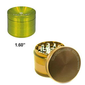 Chromium Crusher Grinders CC-4 parts Grinder 1.6" Gold