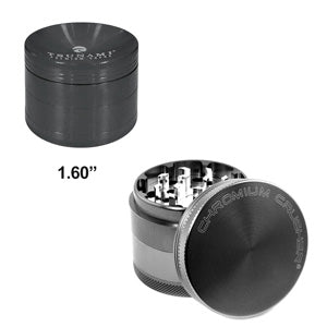 Chromium Crusher Grinders CC-4 parts Grinder 1.6" Gunmetal