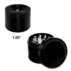 Chromium Crusher Grinders CC-4 parts Grinder 1.6" Black