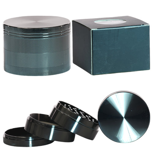 Unbranded Grinders Metal Griner Zinc 4 parts layer Plain 63mm Plain