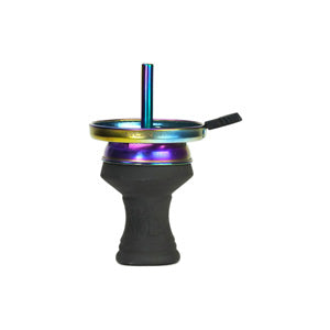 MOB Hookah Accessories Lycan Bowl Rainbow Oil Spill
