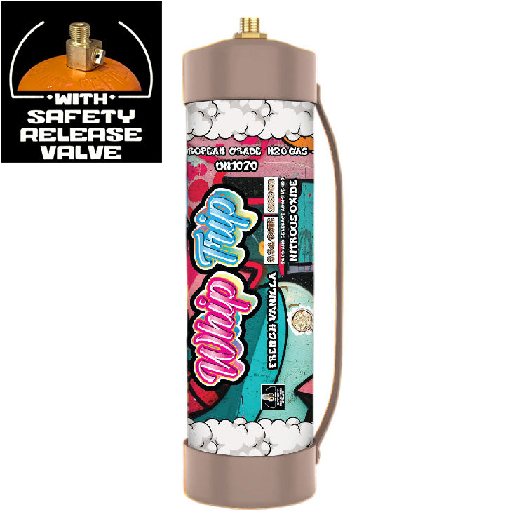 Whip Trip Chargers With Safety Relief Valve 3.3L 2000 GR French Vanilla