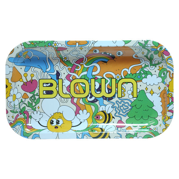 Blown Rolling Tray - 10.6" x 6.2" Mystic Dreamland