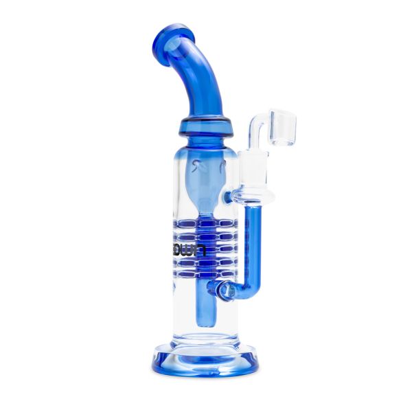 Blown Glass BETA Rig w/ Plate Percs 10.0" Blue