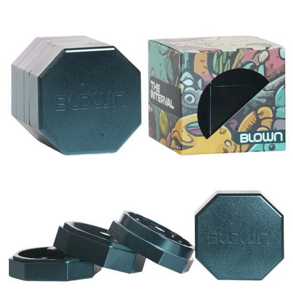 Blown Grinder - INTERVAL style - 66mm Black