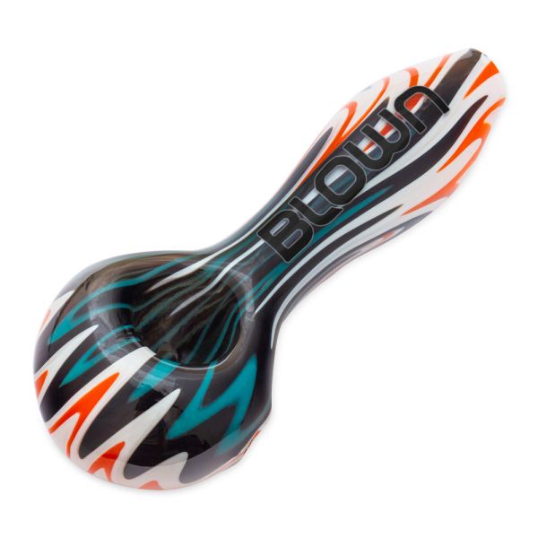 Blown Glass - The Relaxer - 4" Wig Wag HP in Blown Box Mixed Colors