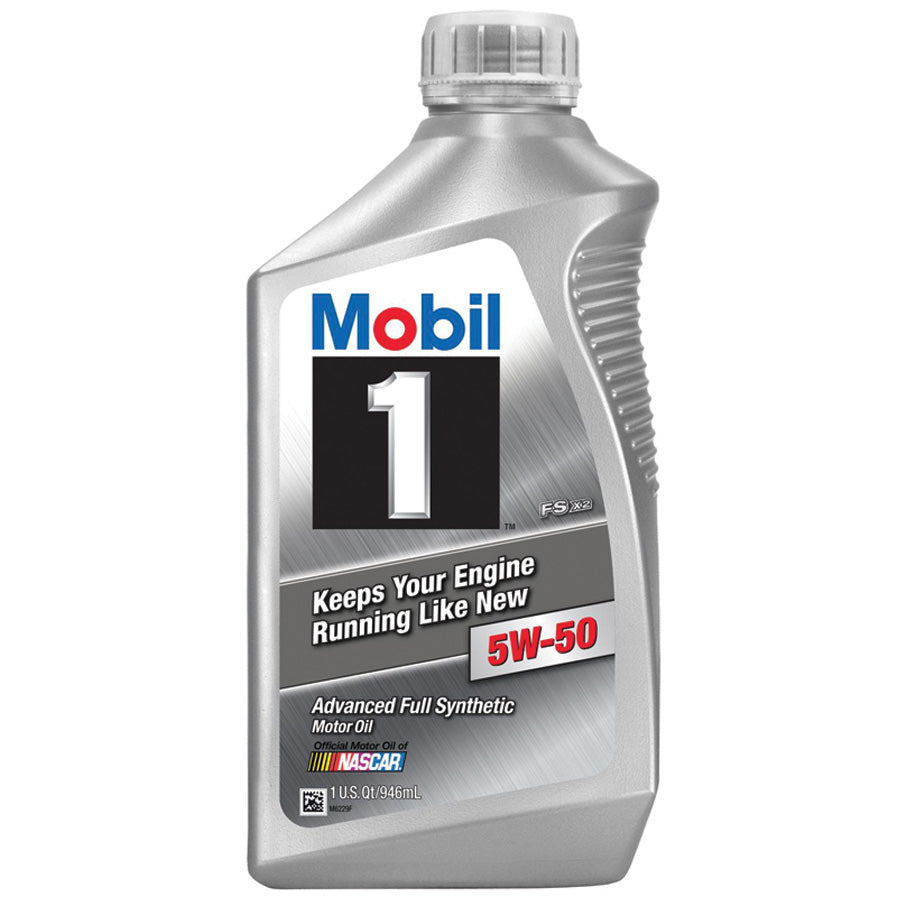 MOBIL Motor Oil FULL SYNTEHTIC SAE 1 QT 5W-50 CASE