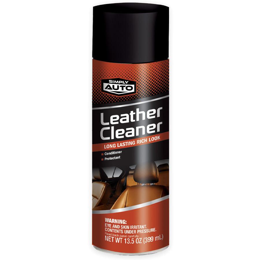 SIMPLY AUTO Detailing LEATHER CLEANER FOAM SPRAY 13.5 OZ (400 ML)