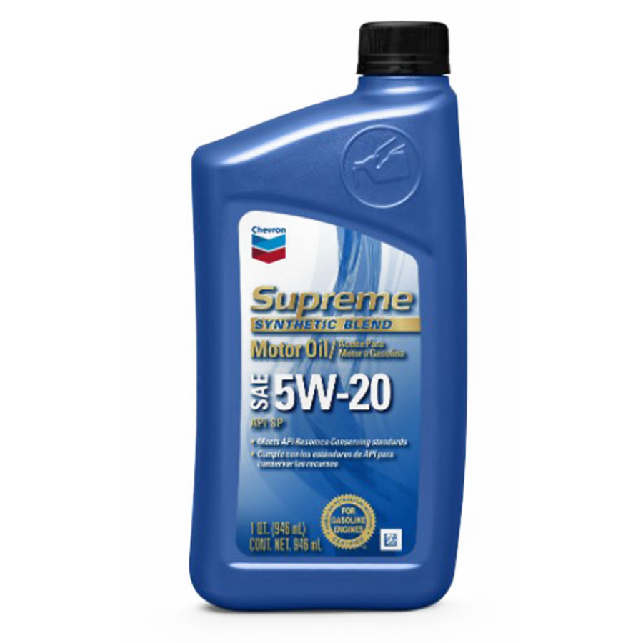CHEVRON Motor Oil SUPREME 1 QT 5W-20
