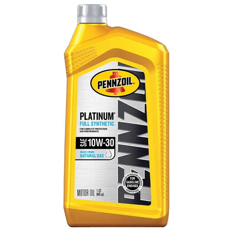 PENNZOIL Motor Oil FULL SYNTHETIC PLATINUM 1 QT 10W-30