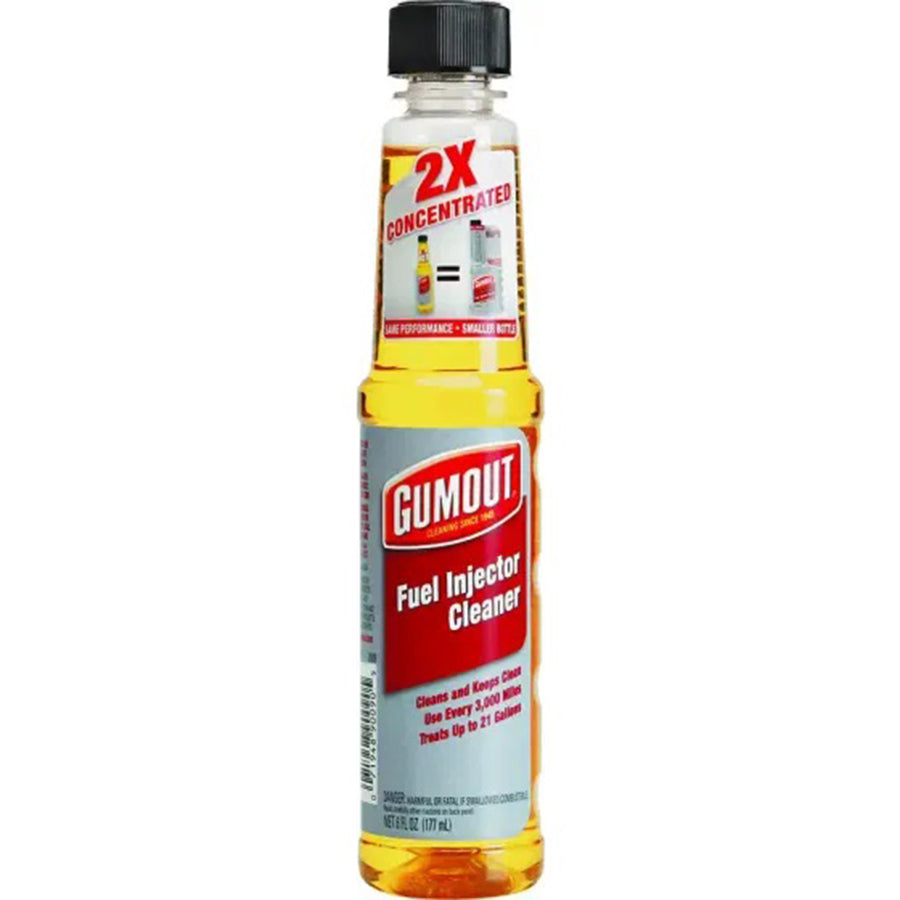 GUMOUT Additives Fuel INJECTOR CLEANER 6 OZ 2X CONCENTRATED
