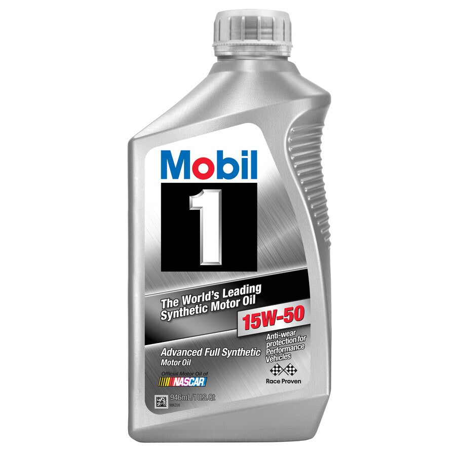 MOBIL Motor Oil 1 QT 15W-50 ADVANCED FULL SYNTHETIC