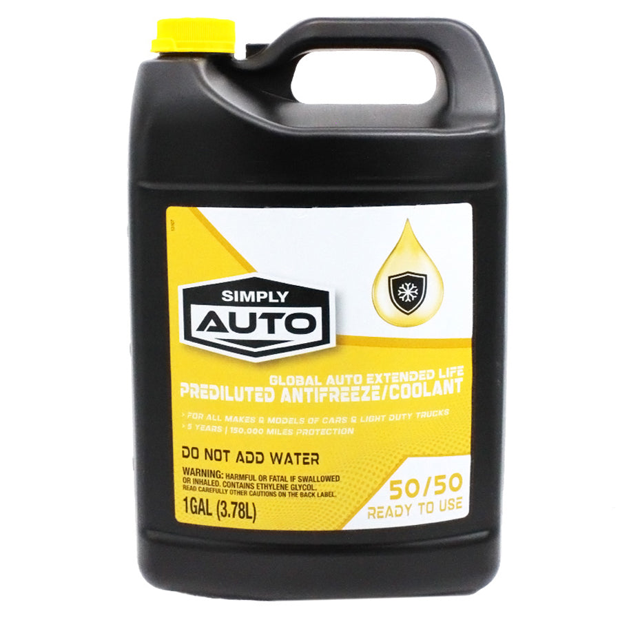 SIMPLY AUTO Detailing PRE-DILUTED ELC ANTIFREEZE 1 GL LONG LIFE