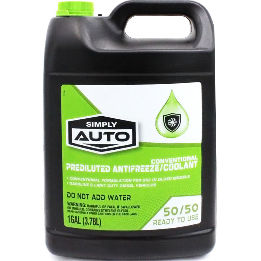SIMPLY AUTO Additives COOLANT/ANTI FREEZE GREEN 50/50 / 6
