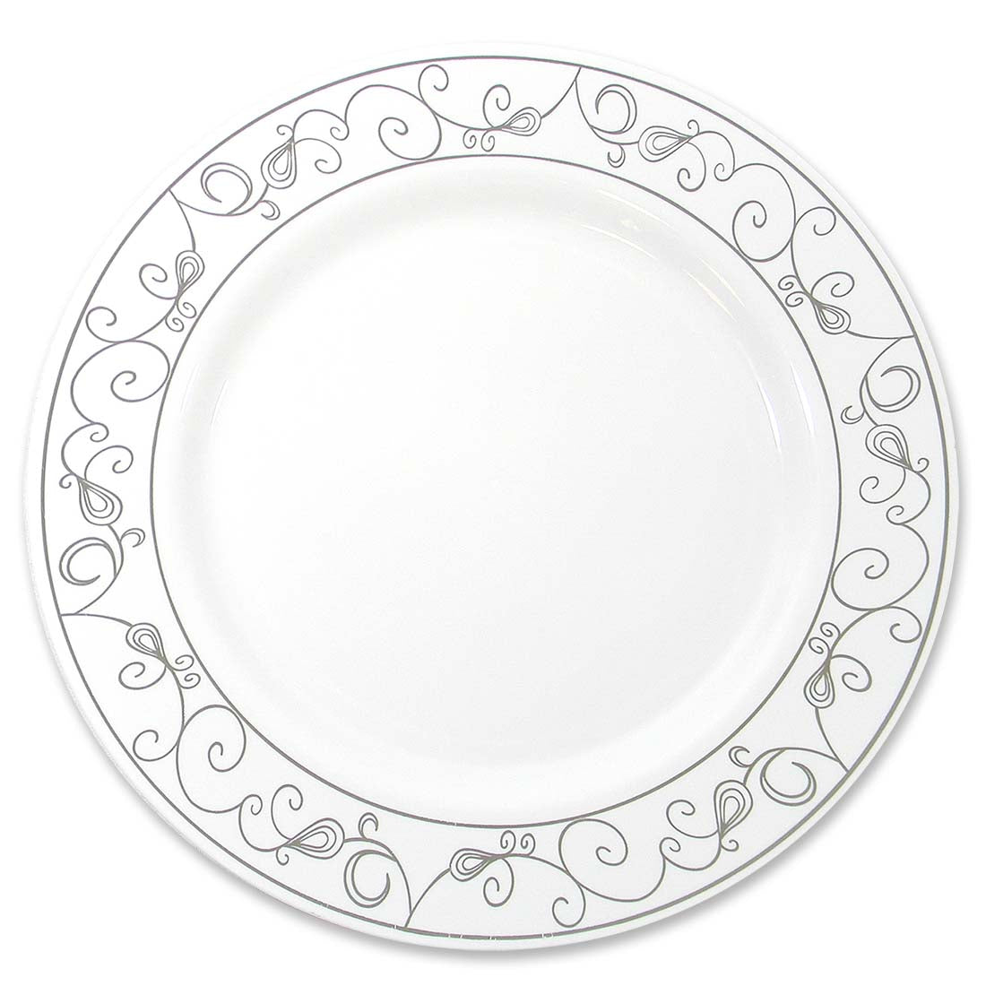 CROWN Tableware & Towels DINNER PLATE PLATINUM COLLECTION 10 IN 10 PK