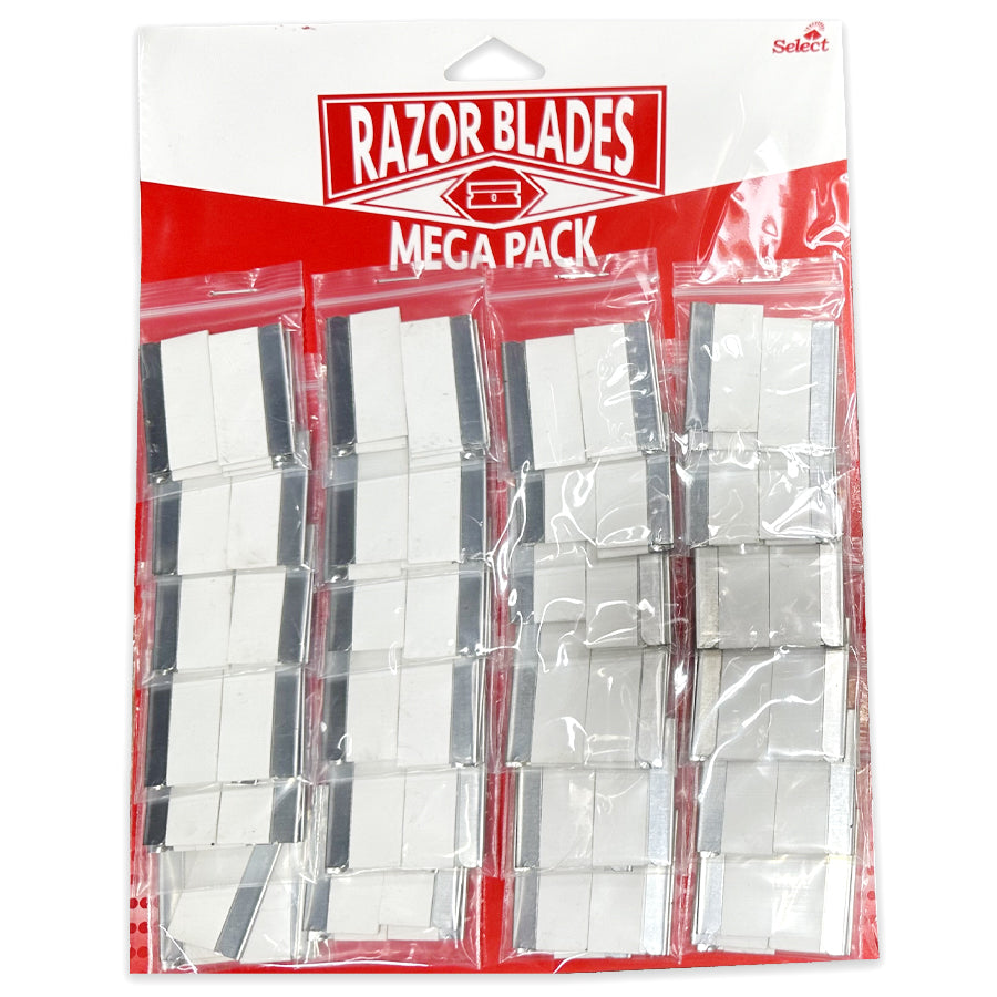 SELECT Home Improvement SELECT SINGLE EDGE BLADES 5 CT X 24 MEGA Pack CARD