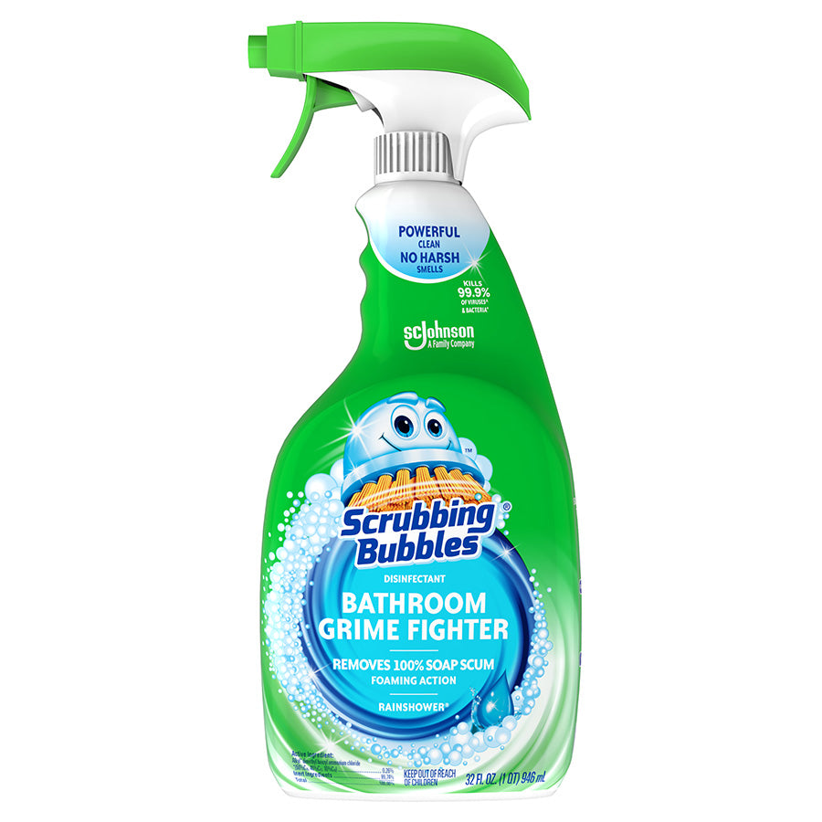 SCRUBBING BUBBLES All Purpose Cleaners BUBBLY BLEACH 32 OZ RAINSHOWER