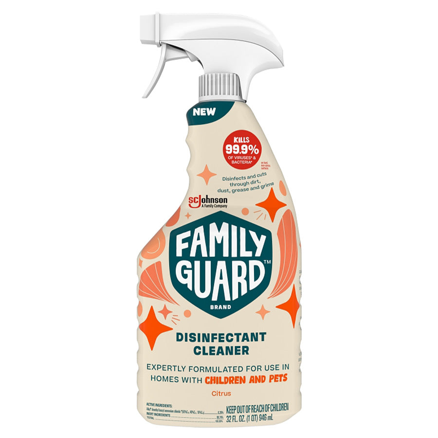 FAMILYGUARD All Purpose Cleaners DISINFECTANT TRIGGER 32 OZ CITRUS