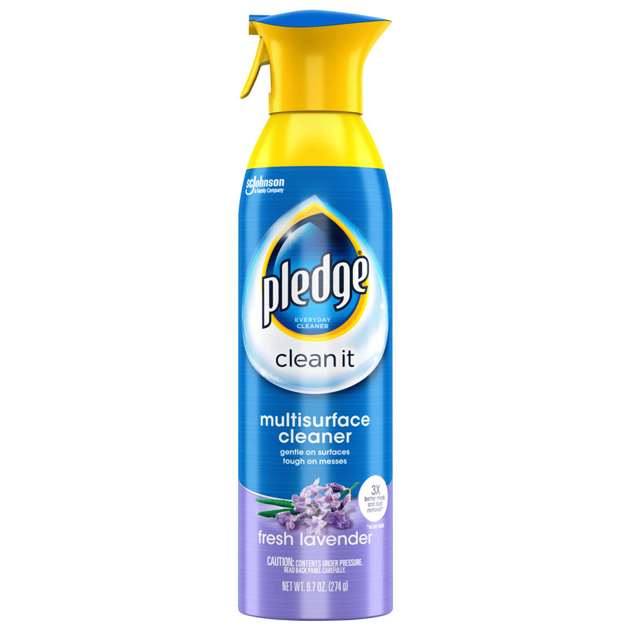 PLEDGE All Purpose Cleaners POLISH 9.7 OZ LAVENDER