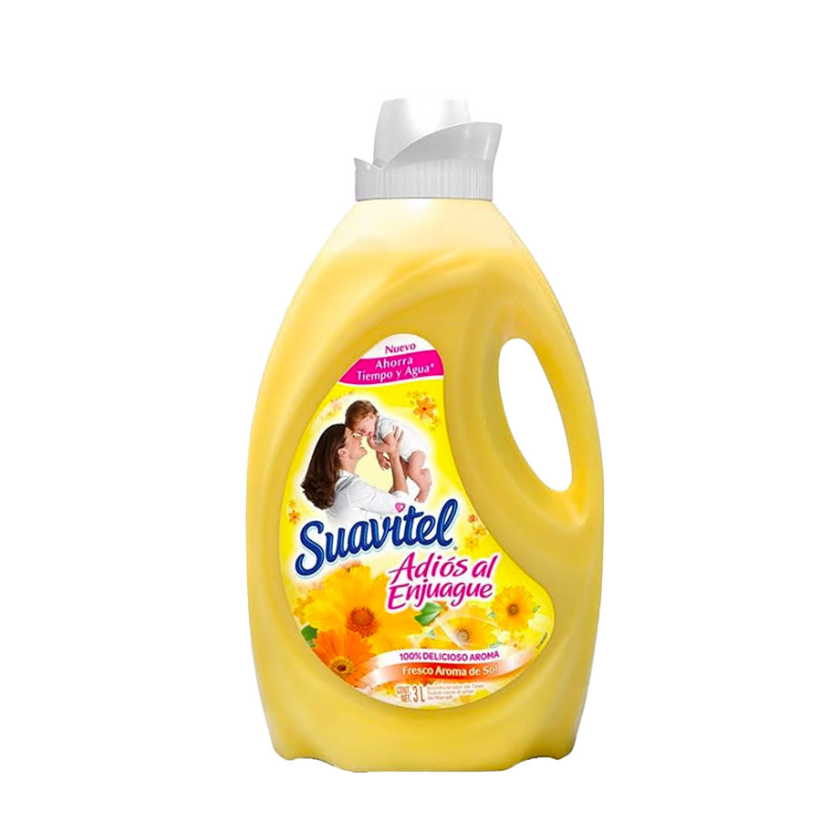 SUAVITEL Laundry FABRIC SOFTENER 3 L AROMA DE SOL (YELLOW)