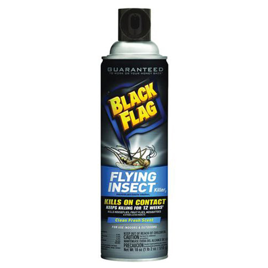 BLACK FLAG Pest Control FLYING INSECT 18 OZ SPRING FRESH