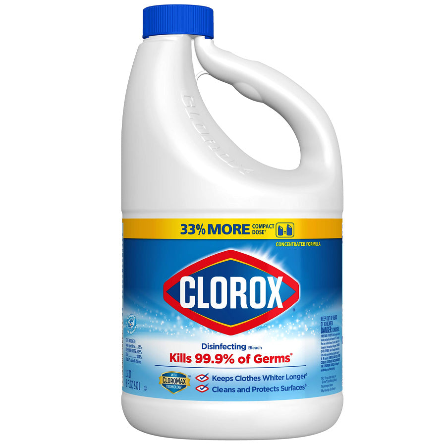 CLOROX Laundry BLEACH 81 OZ / 2.4 L CONCENTRATED REGULAR
