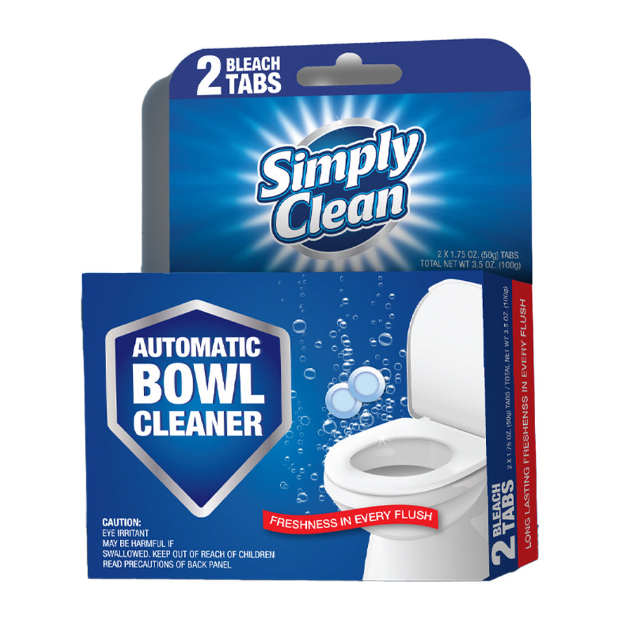 EZDUZZIT All Purpose Cleaners TOILET BOWL CLEANER 1.75 OZ 2 CT WITH BLEACH