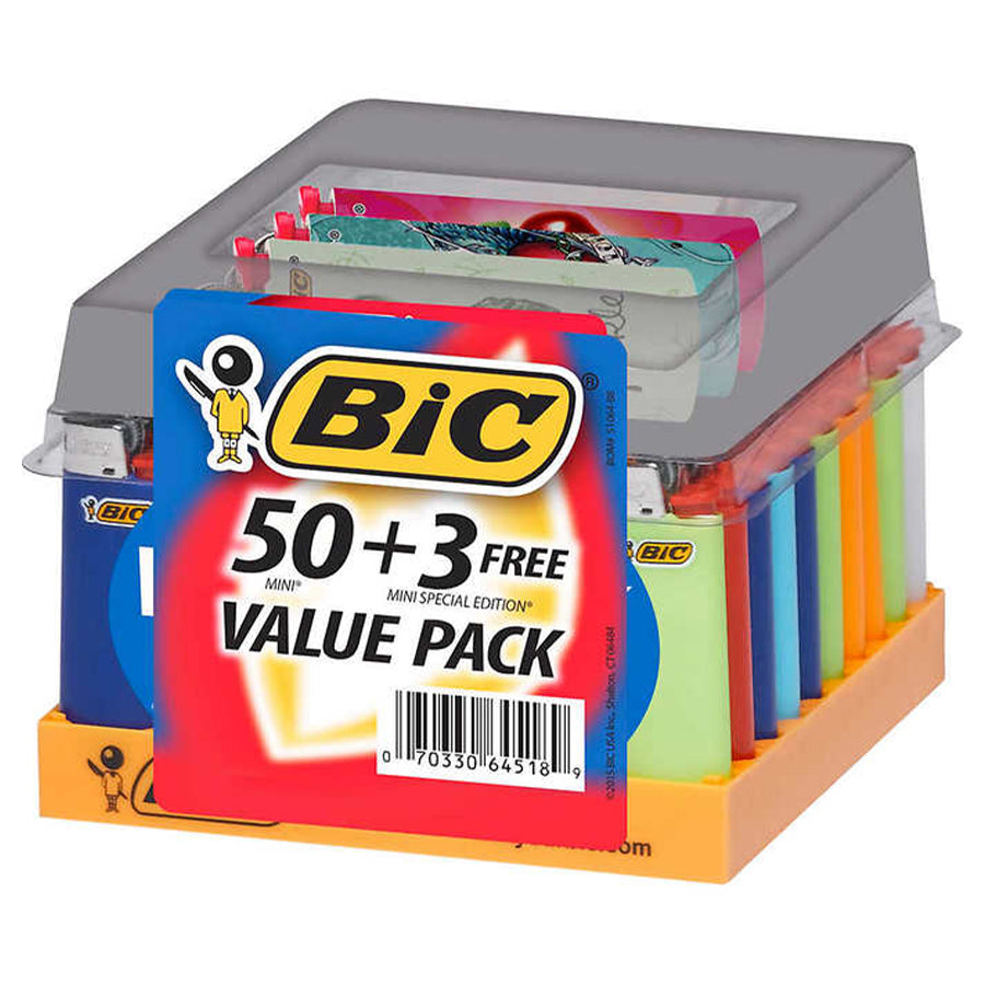 BIC Lighters Disposable Lighters 1 CT MINI BONUS